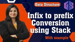 Lec-39: Infix to Prefix conversion using Stack | Data Structure