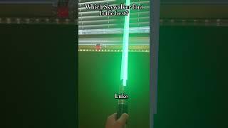 Which Skywalker phone is the best #starwars #lightsaber #skywalker