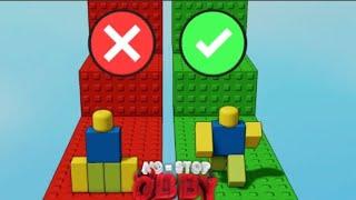 ОББИ в РОБЛОКС,но НЕЛЬЗЯ ОСТАНАВЛИВАТЬСЯ!  Roblox Don't stop obby