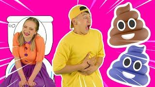  Colorful Poo Song | Poo Poo Song  | Pikojam Kids Videos