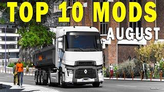 TOP 10 ETS2 MODS - AUGUST 2024 | Euro Truck Simulator 2 Mods