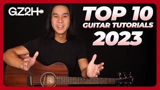  Top 10 Guitar Tutorials of 2023 - GuitarZero2Hero Countdown