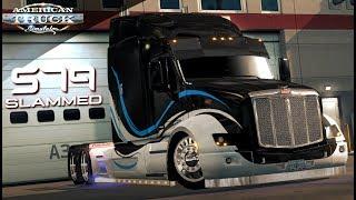 PETERBILT SLAMMED 579 - BUILD AND DRIVE CUSTOM RIG | AMERICAN TRUCK SIMULATOR