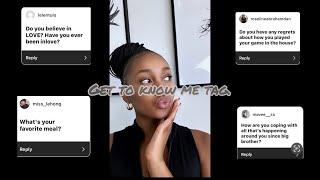 GET TO KNOW ME TAG|| South African youtuber