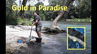 Gold in Paradise - Gold prospecting (mining) in Germany (Bavaria)- Gold panning in the Alps