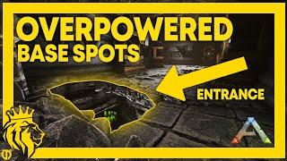 TOP 10 OVERPOWERED Base Spots! | ARK: Survival Evolved