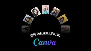 How to Create Auto-Rotation Animation in Canva (EASY & FAST!)