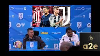 Conferenza stampa Sergio Conceiçao e Mike Maignan pre Milan vs Juventus