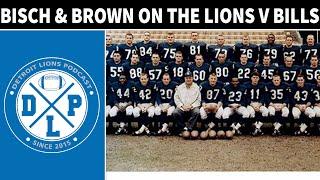 Bisch & Brown Lions vs Bills Preview | Detroit Lions Podcast