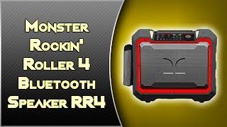 Monster Rockin' Roller 4 Bluetooth Speaker RR4