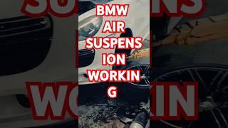 BMW AIR SUSPENSION CHANGING #shorts #automobile Full Service & Maintenance Checks On This BMW #mecha