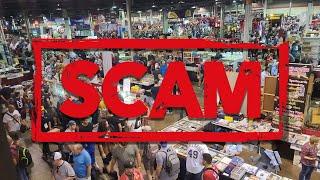 8 National Card Show Scams to AVOID!