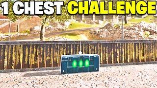 The 1 CHEST CHALLENGE on Rebirth Island!  (Warzone)