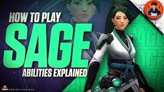 How to Play Sage - Valorant Agent Abilities Explained 