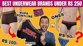 BEST UNDERWEAR BRANDS FOR MEN UNDER 250 | Men's Underwear Guide | WORST TO BEST UNDERWEAR BRANDS