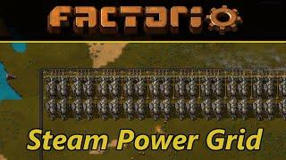 Factorio Tutorial | Steam Power Grid