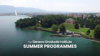 Summer Programmes at the Geneva Graduate Institute