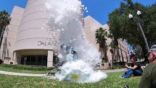 Slime, foam-splosions, paint slingshots at Orlando Science Center event