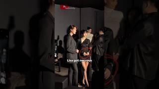 Lisa got nervous with lee jong suk🫶 #blackpink #lalisa #leejongsuk #iu