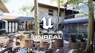 Super realistic Restaurant developed Unreal Engine 5