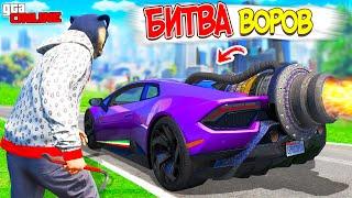 НЕ МОЖЕТ БЫТЬ! УГНАЛ РЕАКТИВНУЮ БМВ В GTA 5 ONLINE! БИТВА ВОРОВ В ГТА 5 ОНЛАЙН