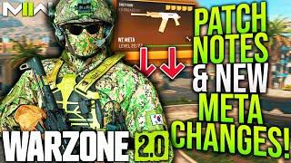 WARZONE 2: New META UPDATE Patch Notes & GAMEPLAY Changes! (Surprise Update)