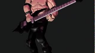 3D Misfits Doyle character animation i made with Cinema 4D