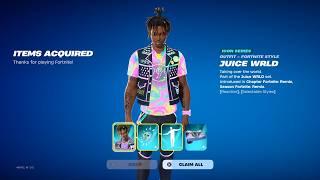 HOW TO UNLOCK *FREE* JUICE WRLD SKIN IN FORTNITE!