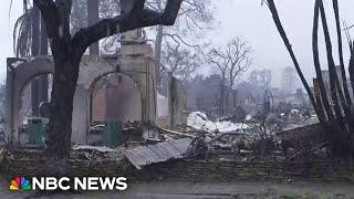 Rain storm batters L.A., threatening mudslides as residents return after wildfires