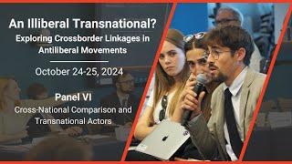 Panel VI | Cross-National Comparison and Transnational Actors