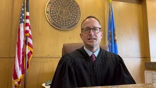 A Message from Judge Michael Tupper