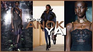 Anok Yai runway moments