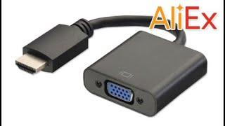 АДАПТЕР МОНИТОРА HDMI-VGA (РАСПАКОВКА, ОБЗОР)