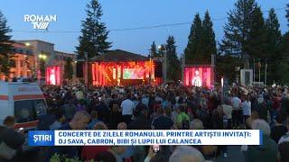 Concerte de Zilele Romanului. Printre artiștii invitați: DJ Sava, Cabron, Bibi și Lupii lui Calancea