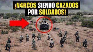 Ejército Mexicano CAZA y ANIQUIL4 a los SICARIOS más PELIGROSOS de México