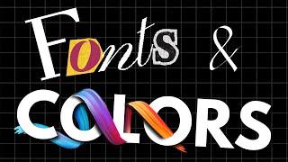 Choose the right Colours & Fonts for Websites (2025)