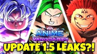 Anime Vanguards Update 1.5 Leaks!