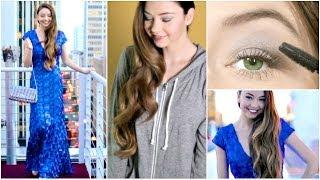 Getting Ready | Hair, Makeup, & Outfit for Grammy's 2014!