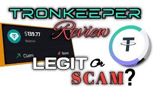 Tronkeeper Review || I Got 140USDT in 5 Minutes || USDT Airdrop || Legit or Scam?