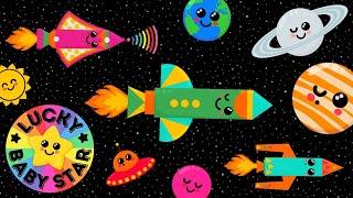  To the Stars We Go!  Baby Sensory Space Rocket Party with Dancing Planets 🪐