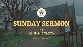 Finding Light in Darkness | Sermon by John Nicolson | October 27, 2024 | Cardonald Parish Church