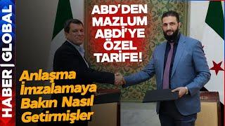 ABD Anlaşma İmzalamaya YPG Lideri Mazlum Abdi'yi Bakın Hangi Nasıl Götürmüş!