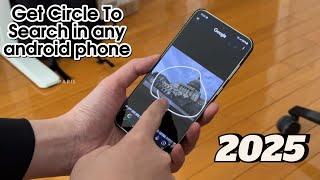 Get Circle To Search In Any Android Device! #viralvideo #galaxy #samsung