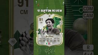 91 Buffon Review in EA Sports FC 25 #shorts #short #fc25 #eafc25 #buffon #winterwildcards #fifa #fut