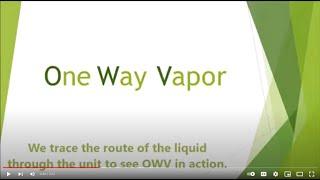 Amerlab One-Way-Vapor (OWV) Technology for trace metal acid cleaning