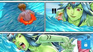 Giant Mermaid Vore Comic