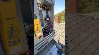 Service Call Chronicles Ep.1 - No AC low voltage short️ #hvac #servicetechnician #service #carrier