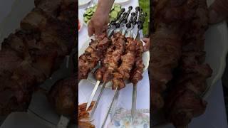 Шашлык На Яичном Маринаде Какой У Вас Любимый Рецепт Шашлыков #шашлык #готовка #перекус #обед