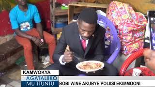 Bobi Wine akubye Poliisi ekimmoono