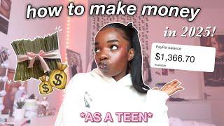 how to make money as a TEEN 2025!  age 13,14,15,16 | how to make money online